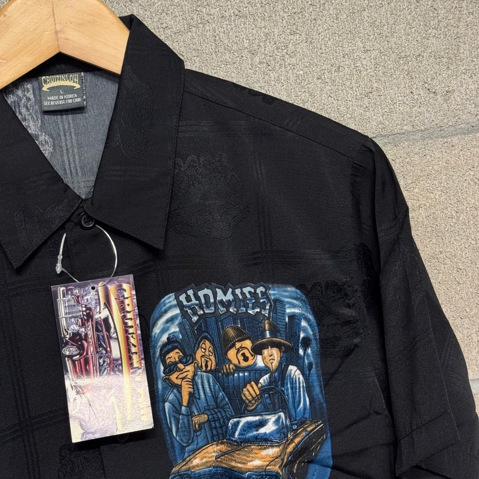 Homies Vintage Homies lowrider button up t shirt men xs nwt Size US XS / EU 42 / 0 - 3 Thumbnail