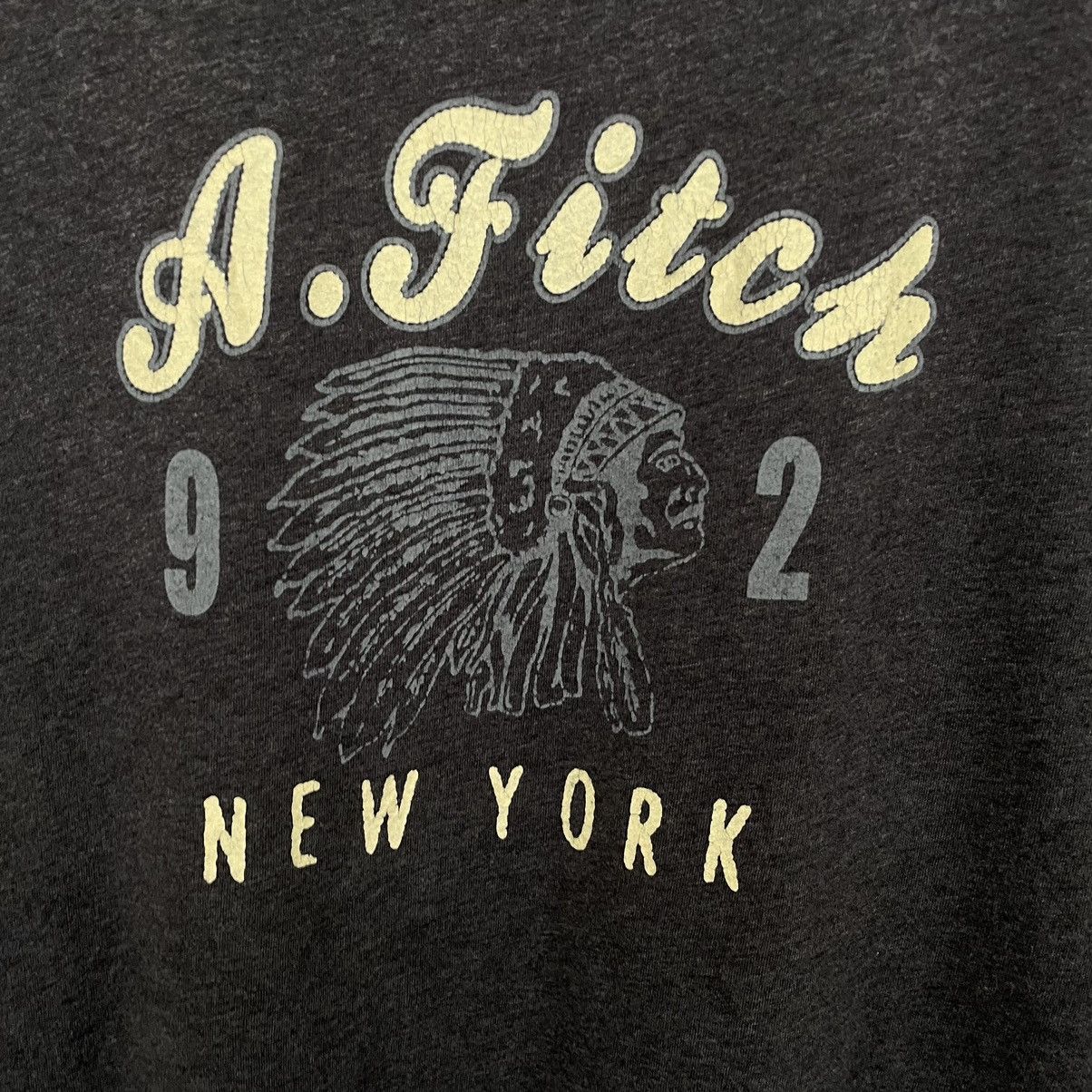 Abercrombie & Fitch × Vintage Vintage Abercrombie & Fitch New York T Shirt Size US L / EU 52-54 / 3 - 2 Thumbnail