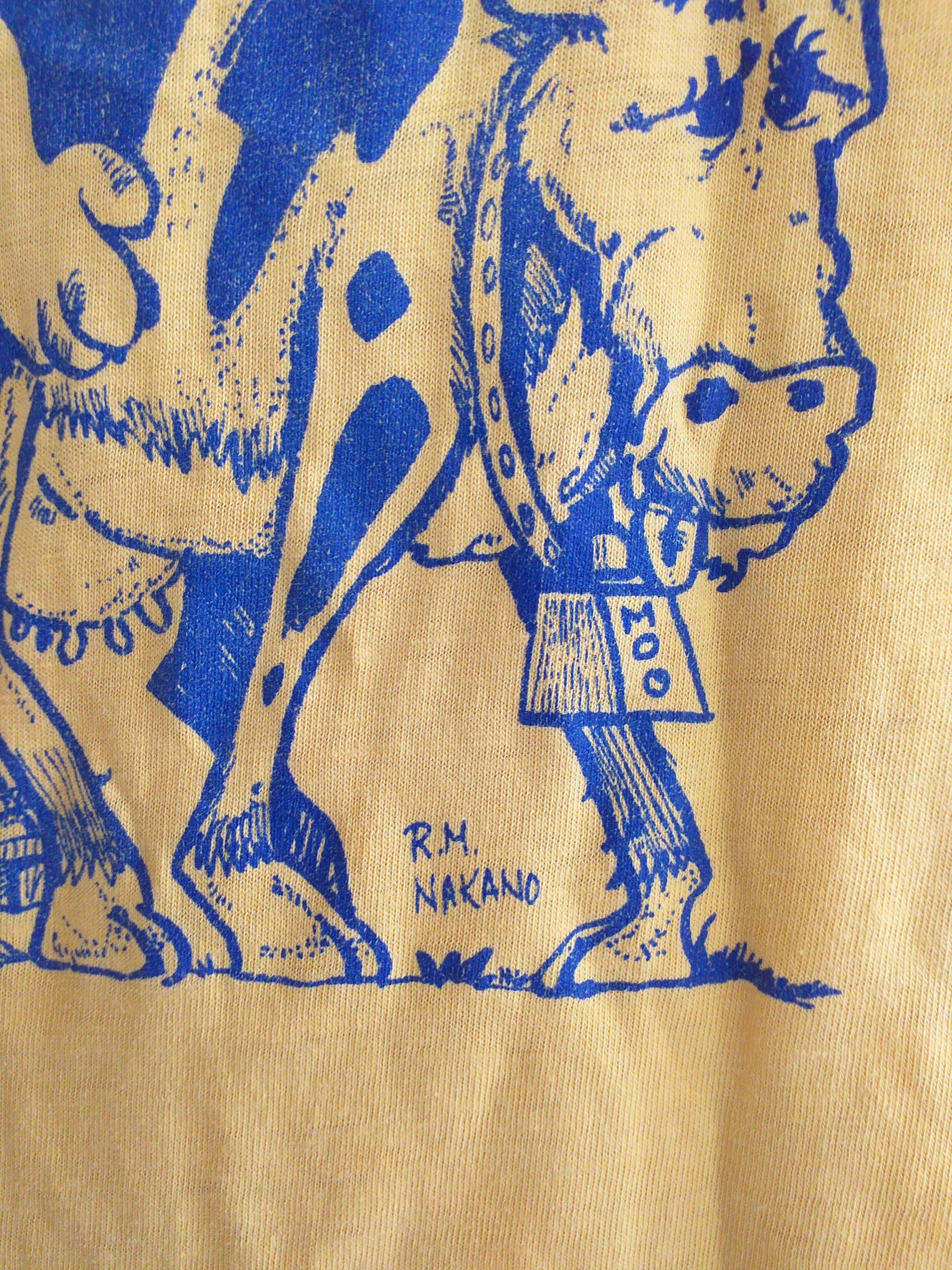 Japanese Brand Vintage 1977 sansei creations making beef teriyaki t shirt Size US M / EU 48-50 / 2 - 8 Thumbnail