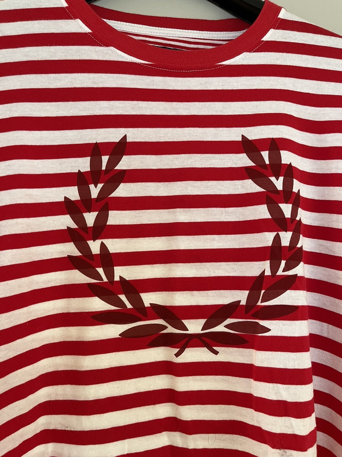 Fred Perry Fred Perry short sleeve t shirt big logo Size US XL / EU 56 / 4 - 4 Thumbnail
