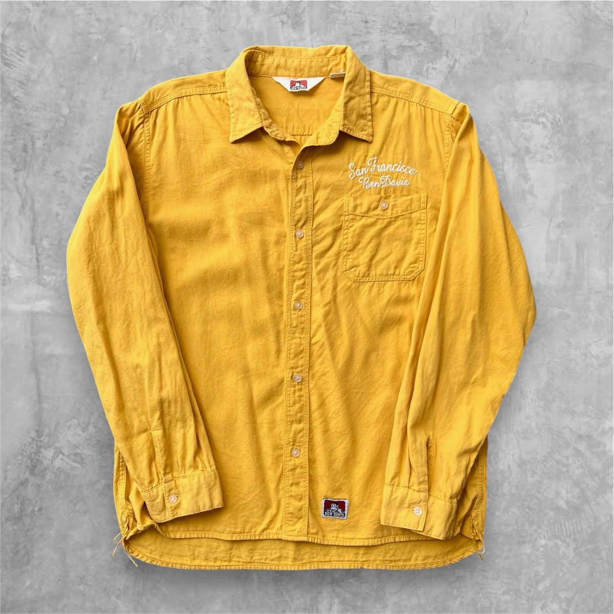 Ben Davis BEN DAVIS LONG SLEEVES WORK SHIRT Size US L / EU 52-54 / 3 - 1 Thumbnail
