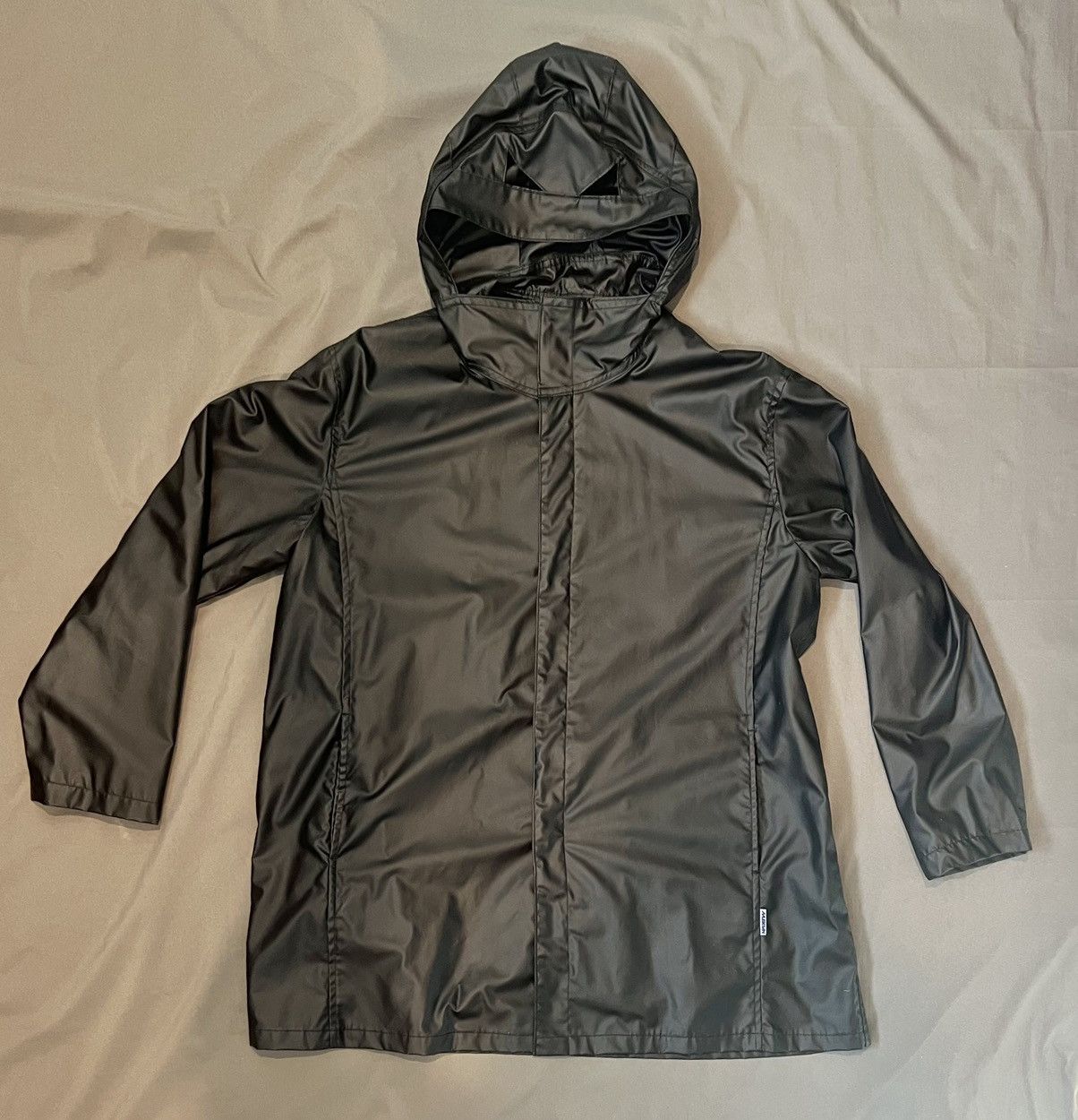 image of Archival Clothing x Lad Musician Aw98 Lad Musician Mask Hood Jacket in Black, Men's (Size Medium)