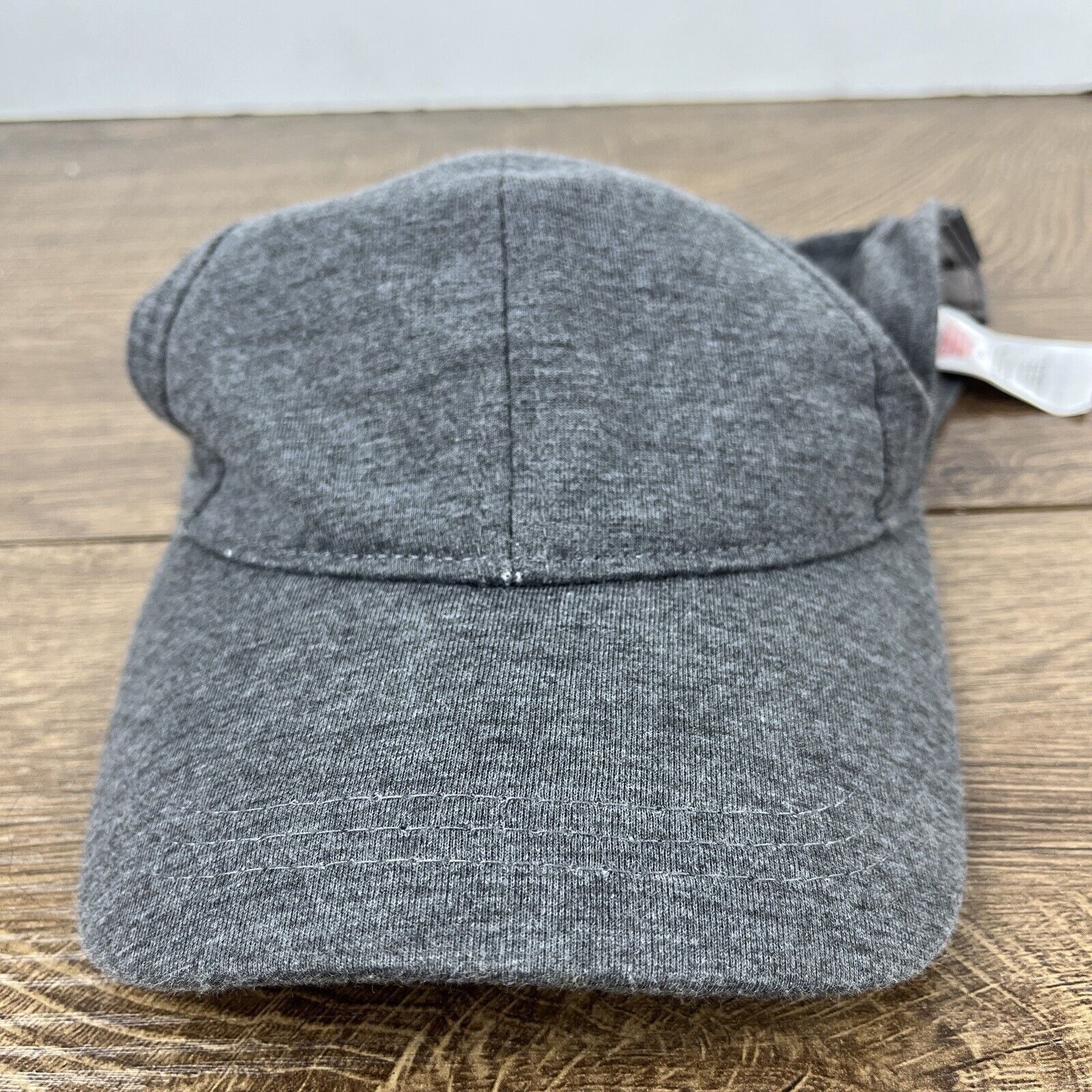 Other Gray Athletic Running Hat Gray Hat Adjustable Gray Adult Siz Size ONE SIZE - 3 Thumbnail