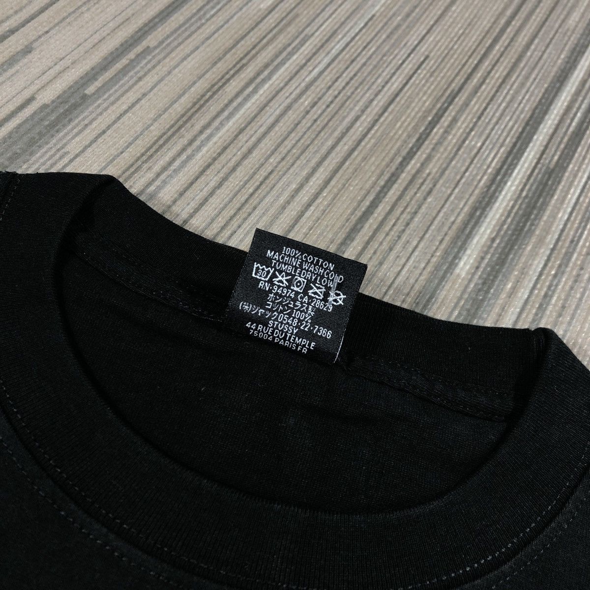 Stussy × Vintage Stussy Burning Stock Tee Size US L / EU 52-54 / 3 - 6 Thumbnail