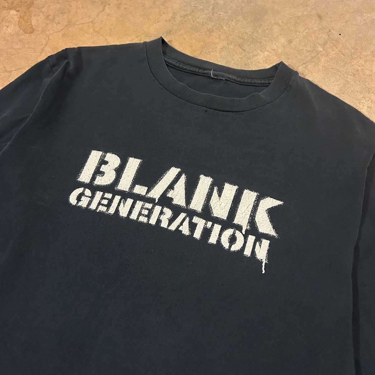Undercover × Vintage Undercover AW1999 “Blank Generation” Faded Longsleeve Tee Size US M / EU 48-50 / 2 - 3 Thumbnail