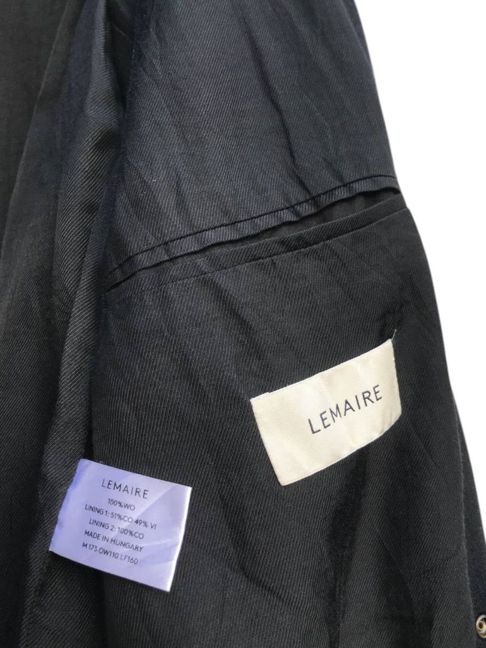 Lemaire Lemaire Black Bomber Jacket Size US S / EU 44-46 / 1 - 14 Thumbnail