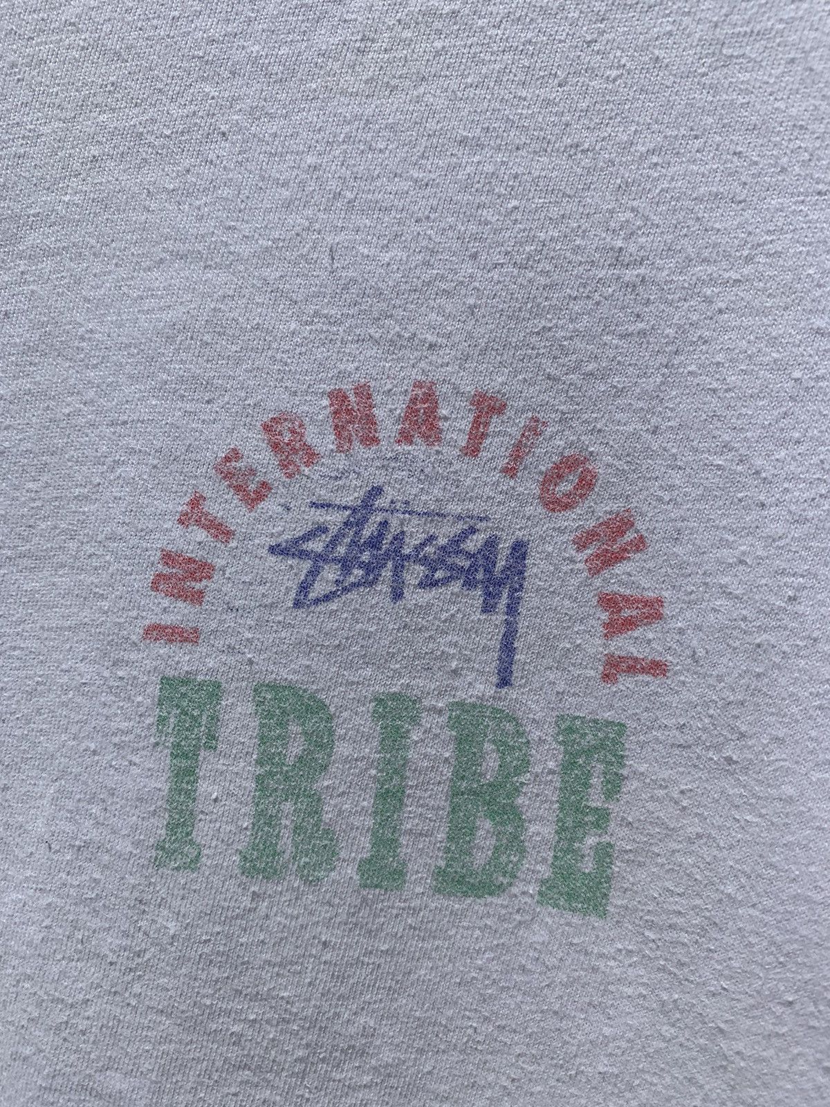 Stussy × Vintage Rare Vintage Stussy international tribe t shirt Size US M / EU 48-50 / 2 - 4 Thumbnail