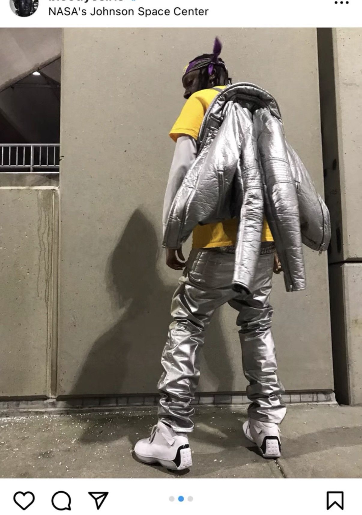 Helmut Lang Helmut Lang "Astro" Silver Astronaut Series Jacket Size US M / EU 48-50 / 2 - 5 Thumbnail