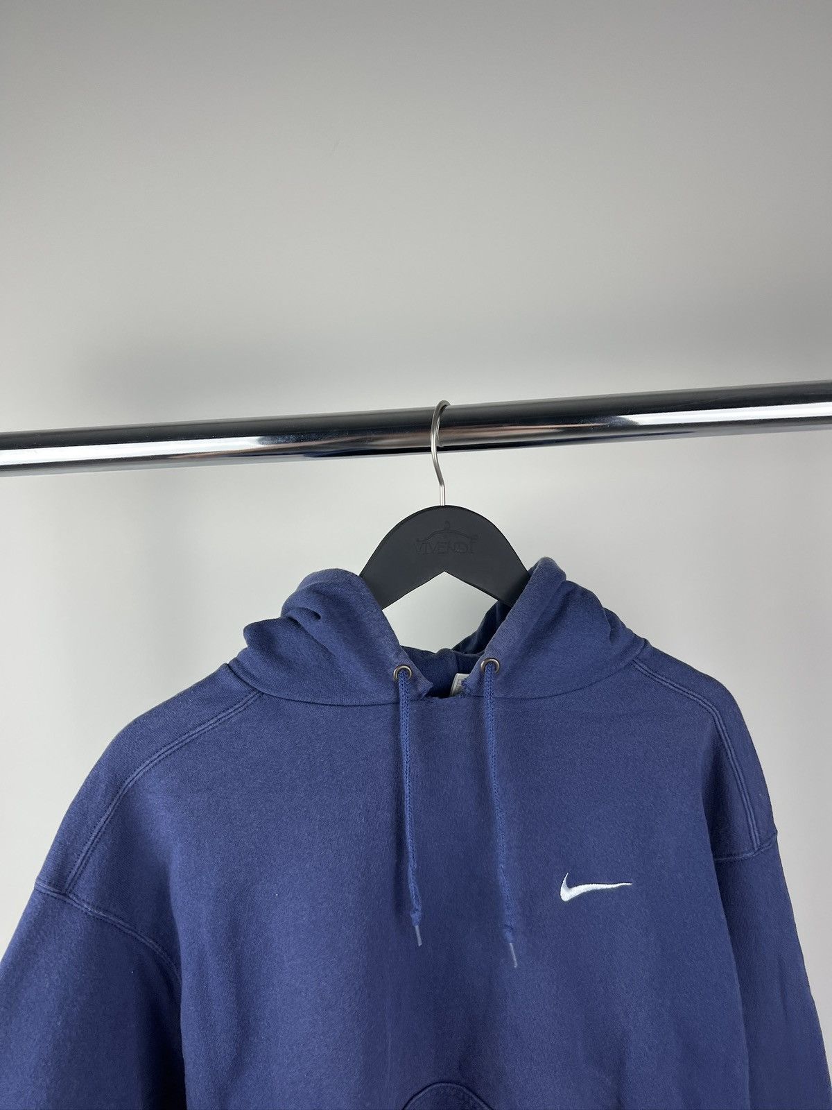 Nike True 90s Vintage Nike Hoodie Faded Blue Made in USA Size US M / EU 48-50 / 2 - 5 Thumbnail
