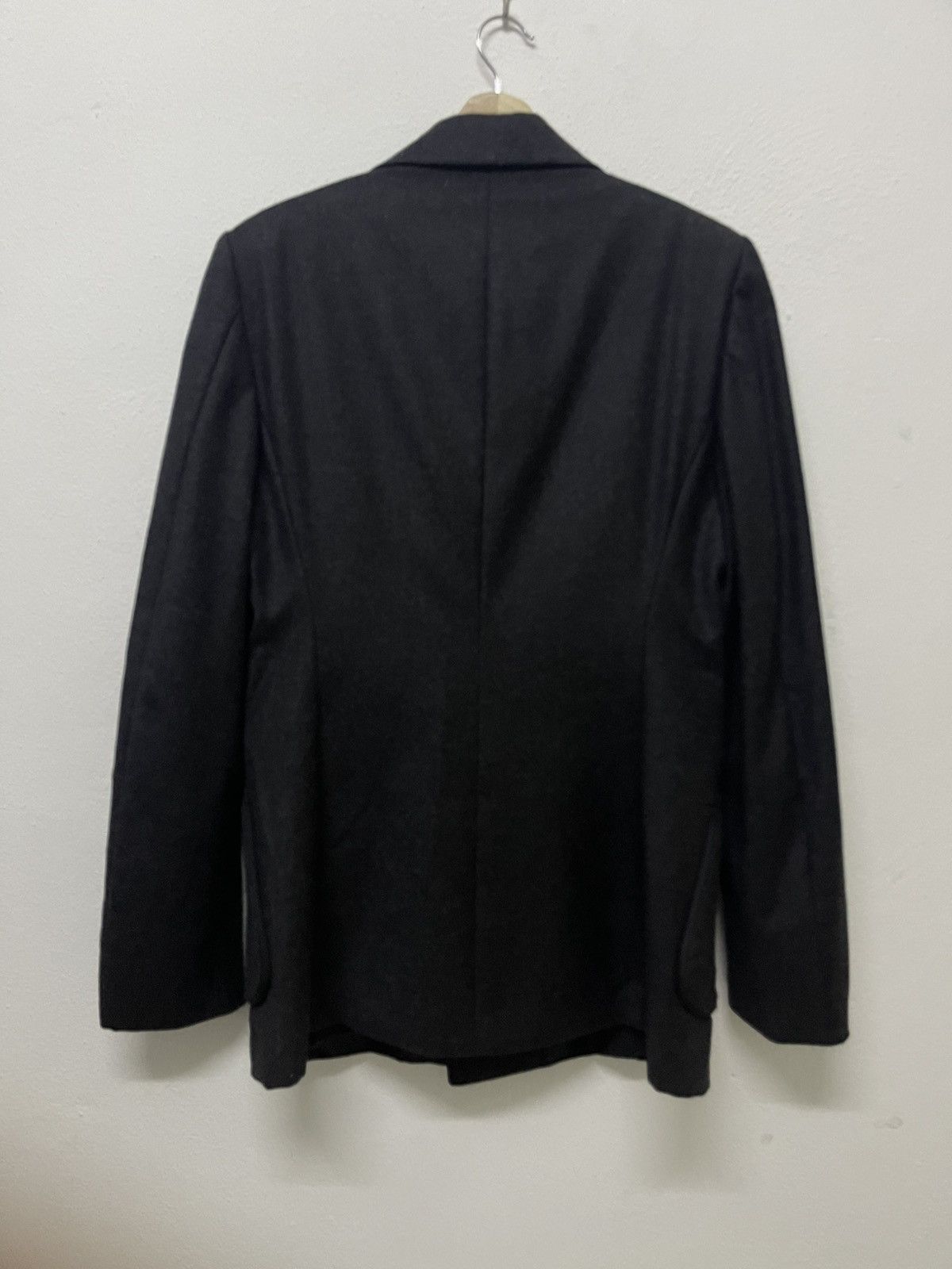 Gianfranco Ferre 1990s GIANFRANCO FERRE DOUBLE BREAST WOOL COAT RAYON LINEN Size US M / EU 48-50 / 2 - 2 Thumbnail
