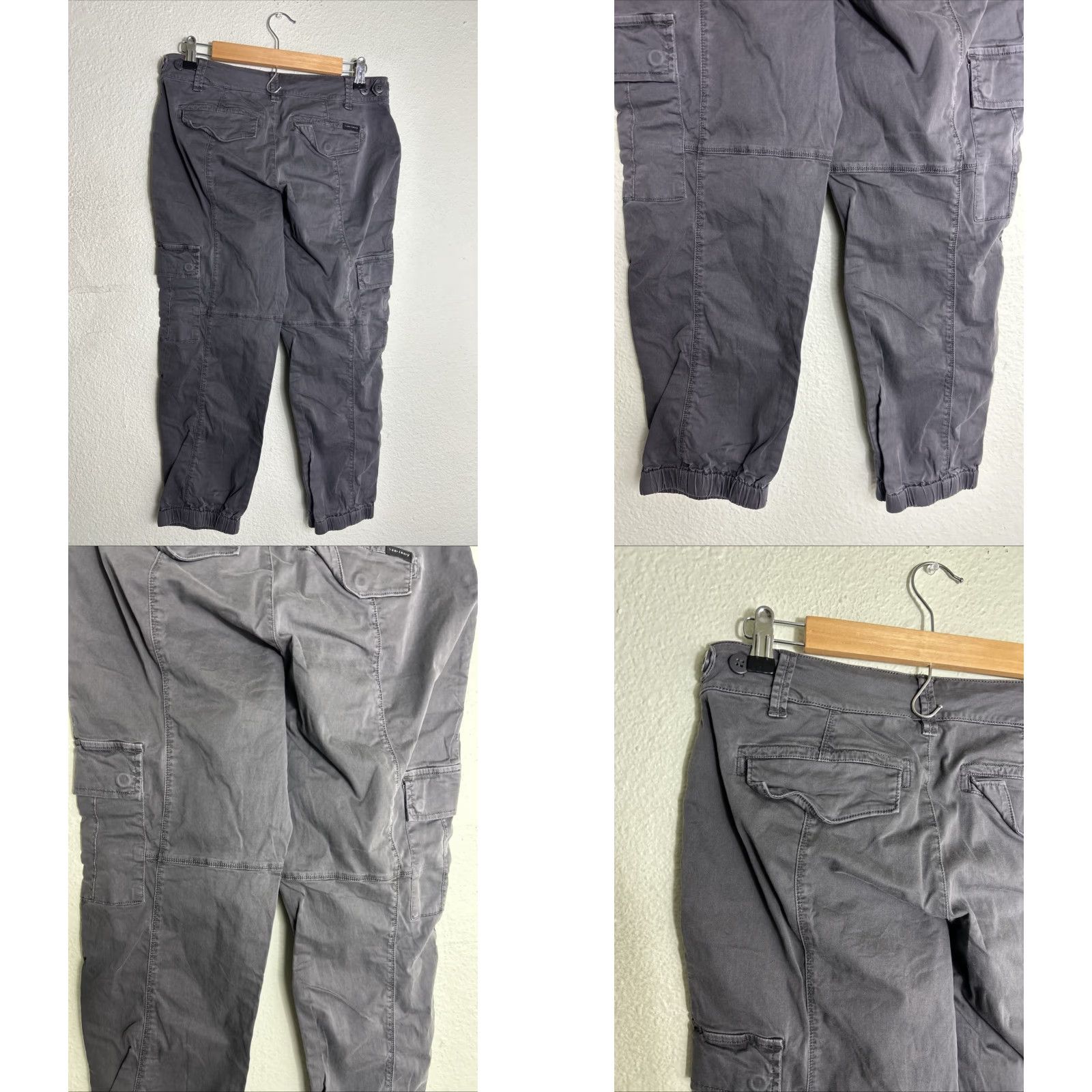 Sanctuary Sanctuary Gray Cargo Standard Surplus Pants Women Size 27 Size 27" / US 4 / IT 40 - 8 Thumbnail