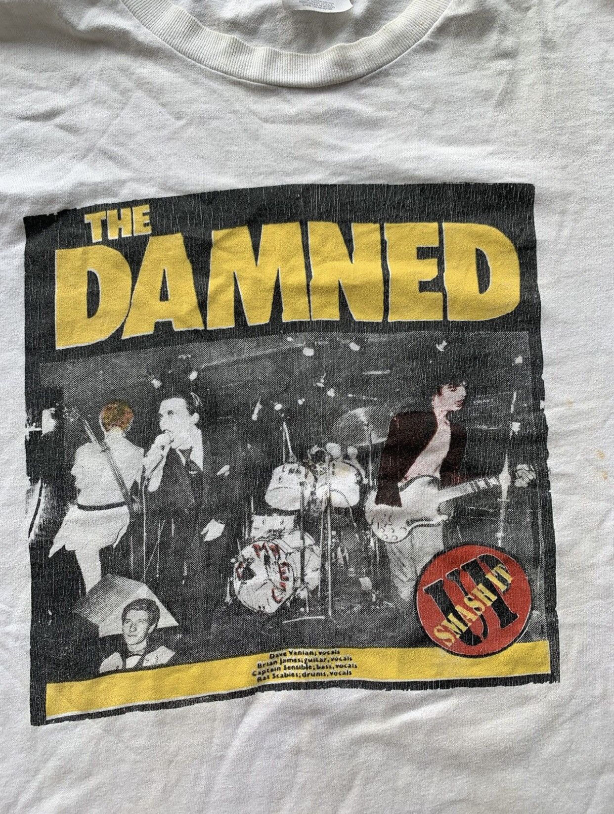 Band Tees × Vintage the damned early 80s tshirt extremely rare Size US L / EU 52-54 / 3 - 5 Thumbnail