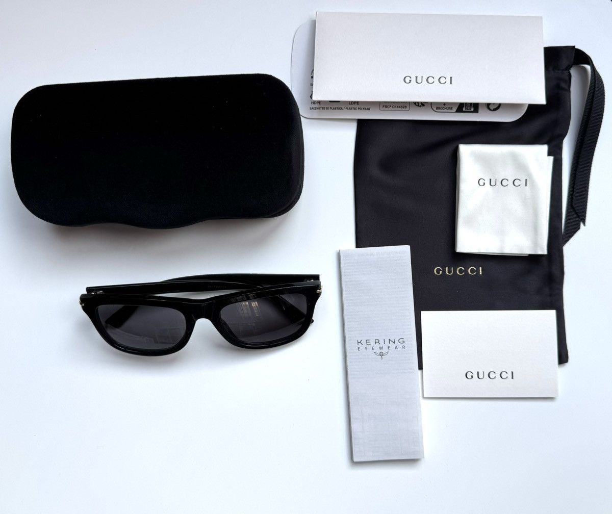 Vintage GUCCI SUNGLASSES GG1444S 001 Size ONE SIZE - 7 Thumbnail