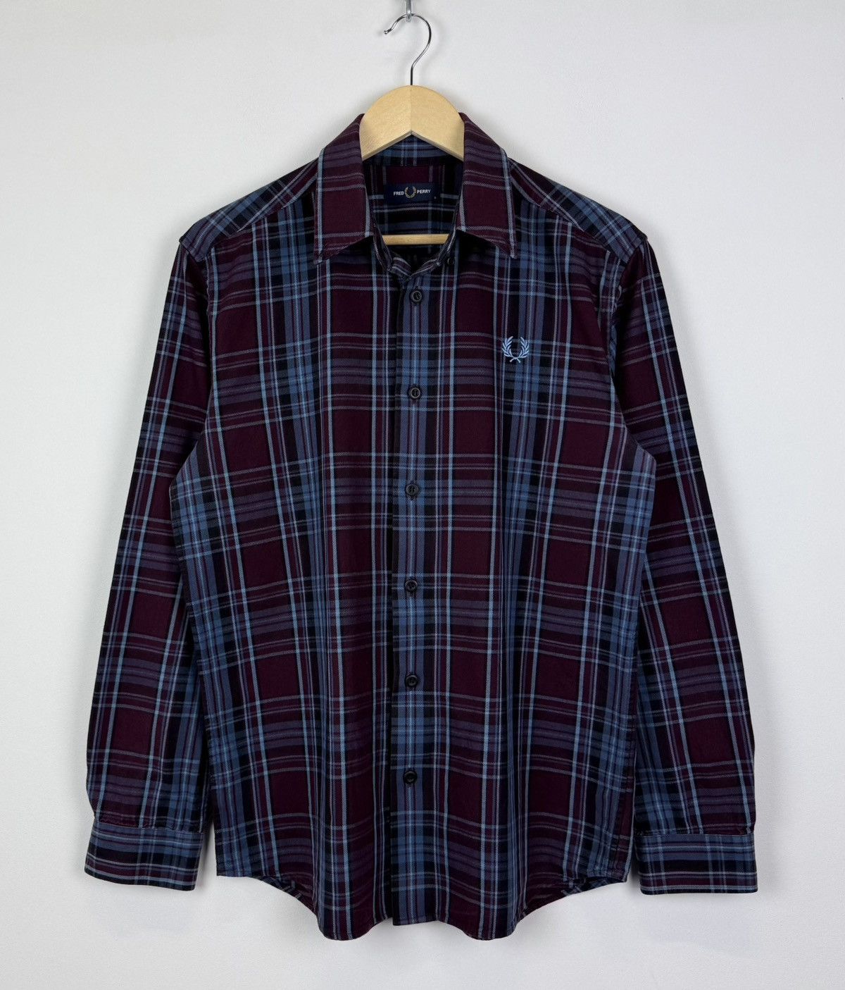 Fred Perry Fred Perry Buttons-Up Check Flannel Shirt Long Sleeve Casual Size US M / EU 48-50 / 2 - 1 Thumbnail