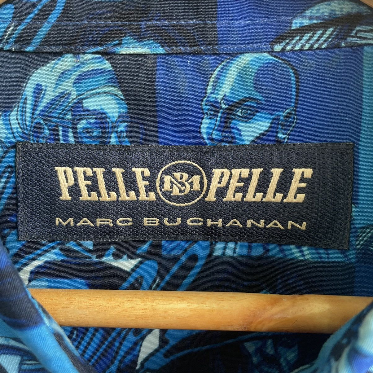Pelle Pelle × Rap Tees × Vintage Vintage Pelle Pelle Marc Buchanan Button Up Shirt Size US XL / EU 56 / 4 - 6 Thumbnail