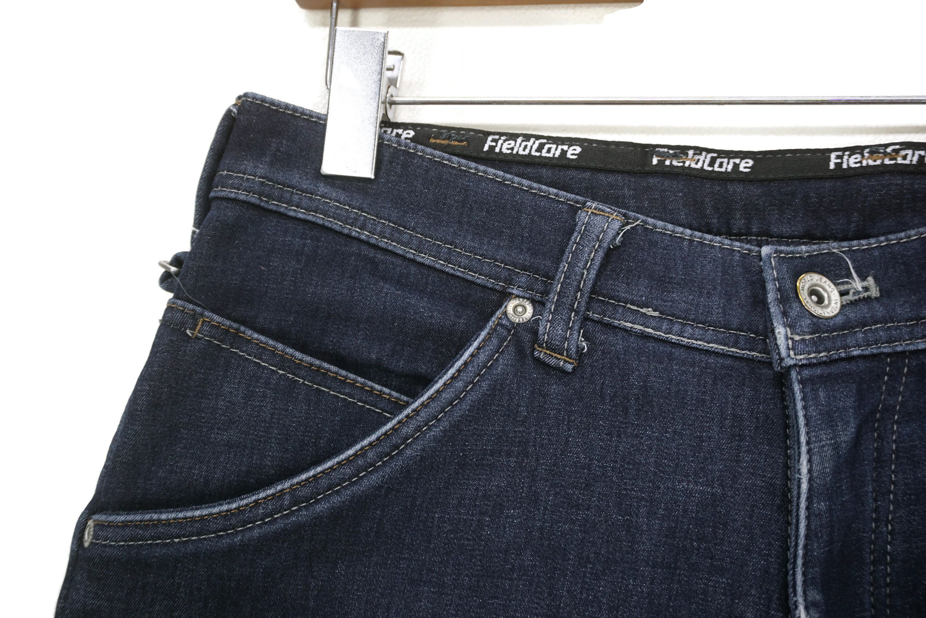 Japanese Brand Fieldcore Jeans Size W30xL27.5 Fleece Lining Cropped Jorts Size US 30 / EU 46 - 4 Thumbnail