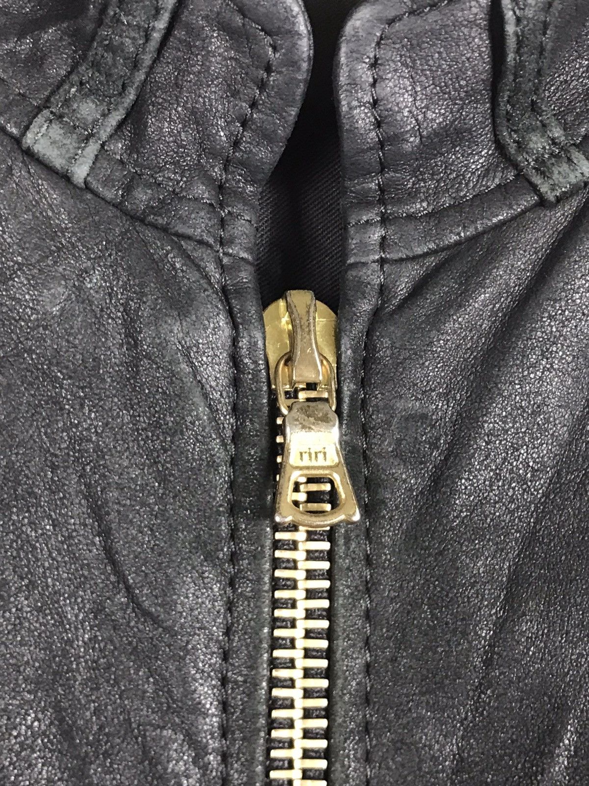 ADAM ET ROPE × Vintage ⚡️Vintage Adam Et Rope Gelli Leather Cropped Rider Jacket Size S / US 4 / IT 40 - 9 Thumbnail