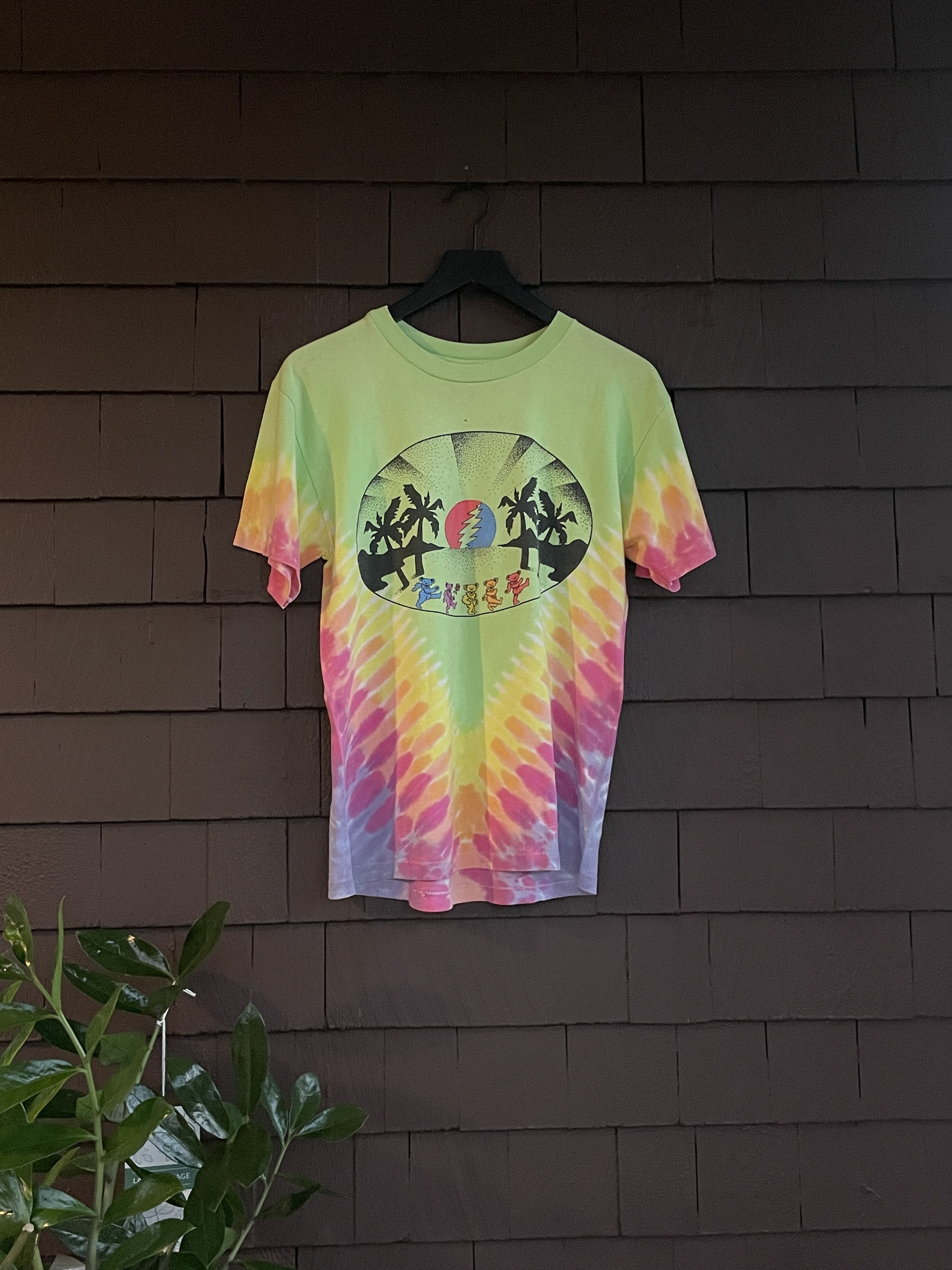 Vintage Vintage Grateful Dead Dancing Bears Tie Dye T-Shirt Band 90s ...