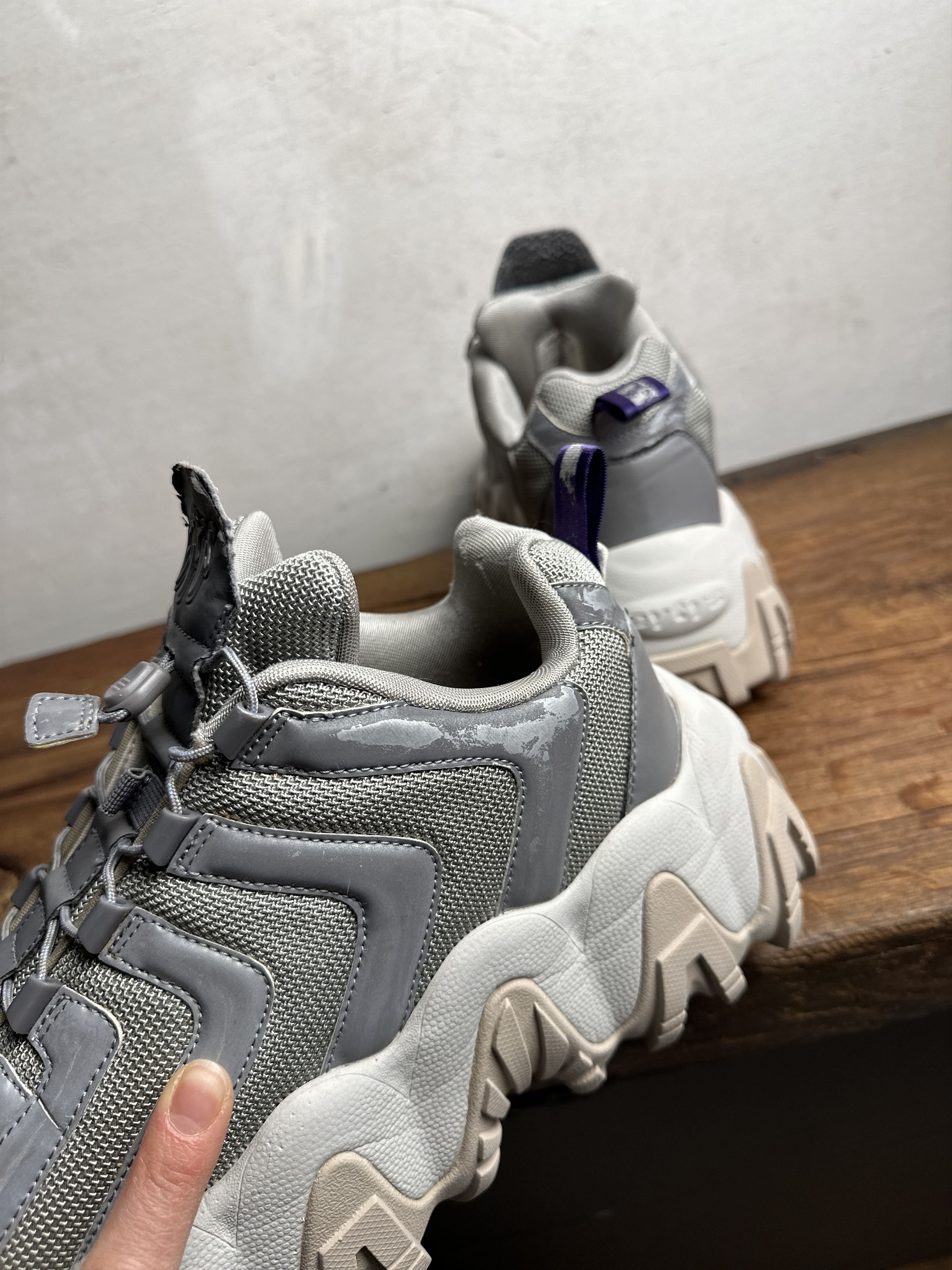 Eytys Eytys Halo Reflective Platform Sneakers Size US 10 / EU 43 - 9 Thumbnail