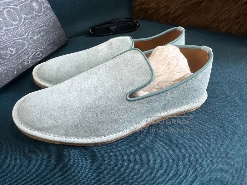 Dries Van Noten Dries Van Noten Lightweight Nubuck Men's Shoes Size US 8.5 / EU 41-42 - 4 Thumbnail