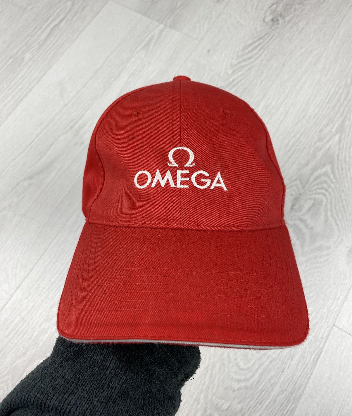 Omega Vintage Omega Cap Hat Rolex Cartier Racing Breitling Size ONE SIZE - 1 Thumbnail