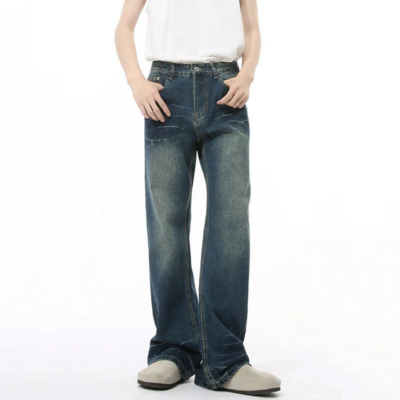 Jean × Vintage Slim Ripple Mill Denim Size US 32 / EU 48 - 2 Thumbnail