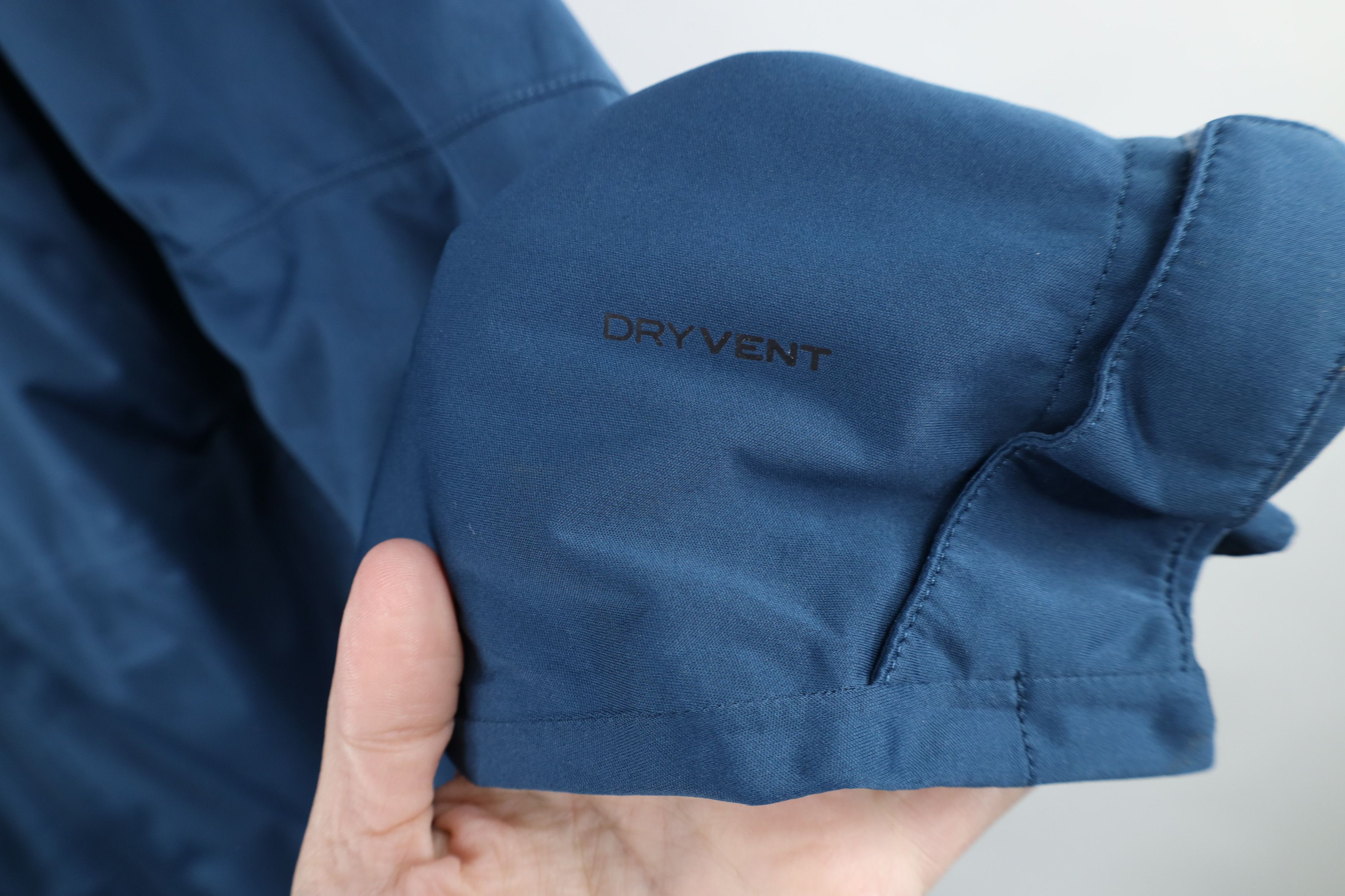 The North Face × Vintage The North Face DryVent Waterproof Hooded Rain Jacket Blue Size XXL / US 16-18 / IT 52-54 - 7 Thumbnail