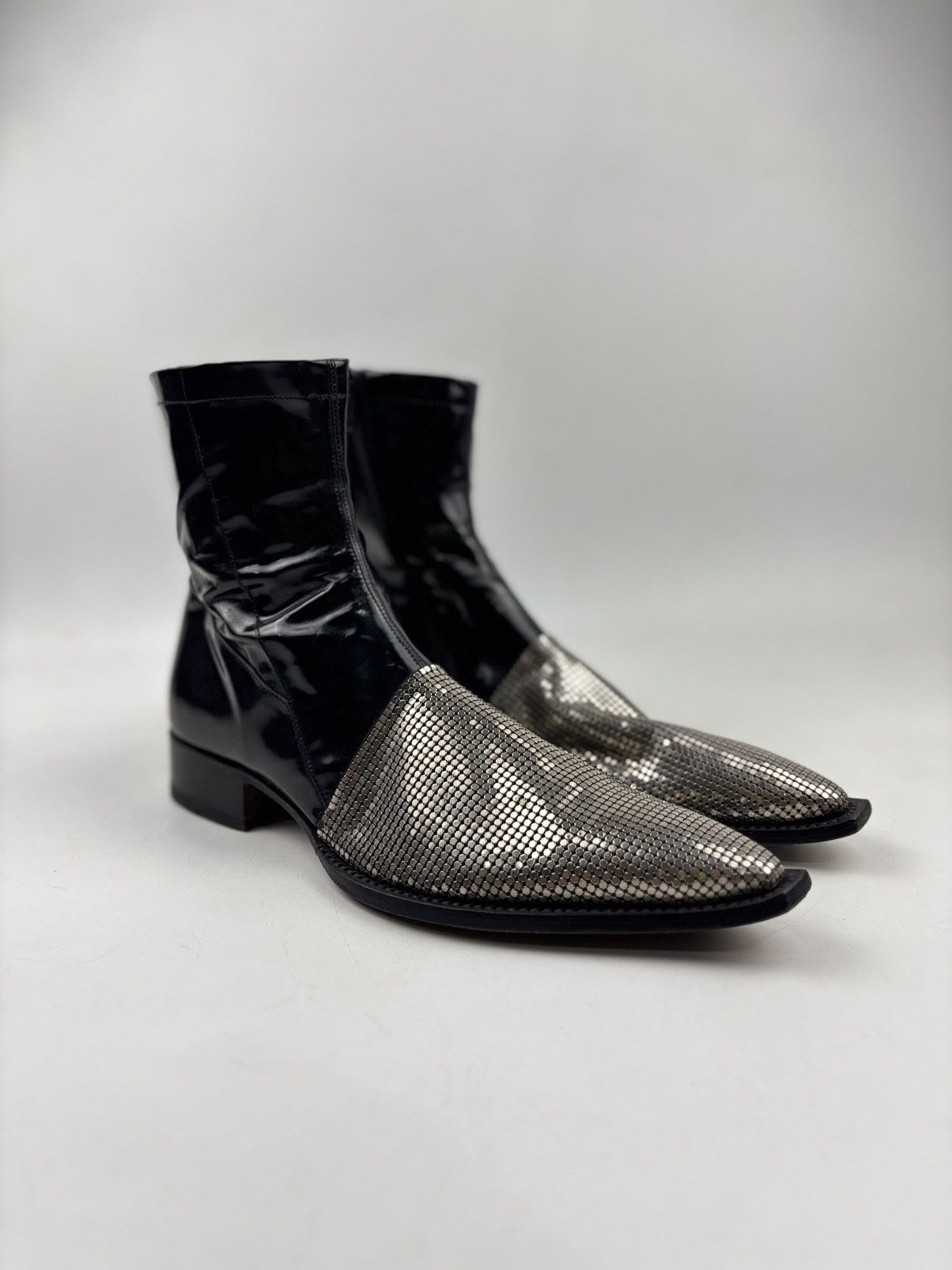Gianni Barbato Gianni Barbato Chain Mail Boots Size US 7 / EU 40 - 1 Thumbnail