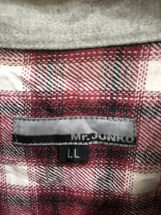 Mr. Junko Japanese Brand Mr.Junko plaid Tartan Flannel Shirt 👕 Size US M / EU 48-50 / 2 - 5 Thumbnail