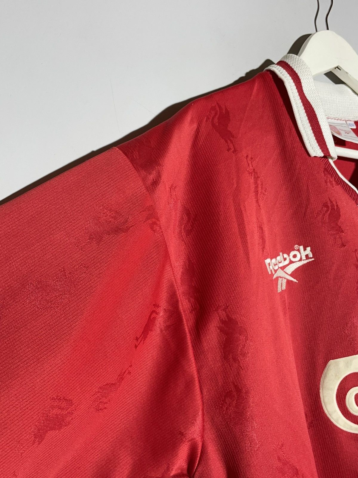 Reebok × Vintage Liverpool FC Reebok 1996/98 Vintage Y2k Football Shirt Size US L / EU 52-54 / 3 - 9 Thumbnail