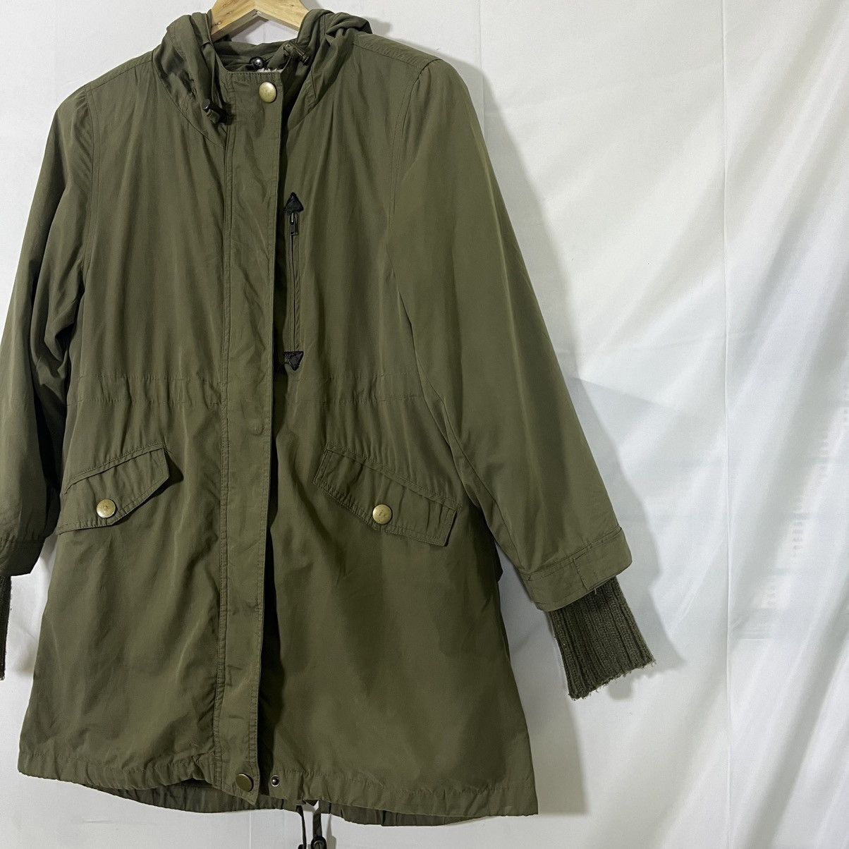 Vintage DISCOAT FUR LINED FISHTAIL PARKA Size US L / EU 52-54 / 3 - 3 Thumbnail