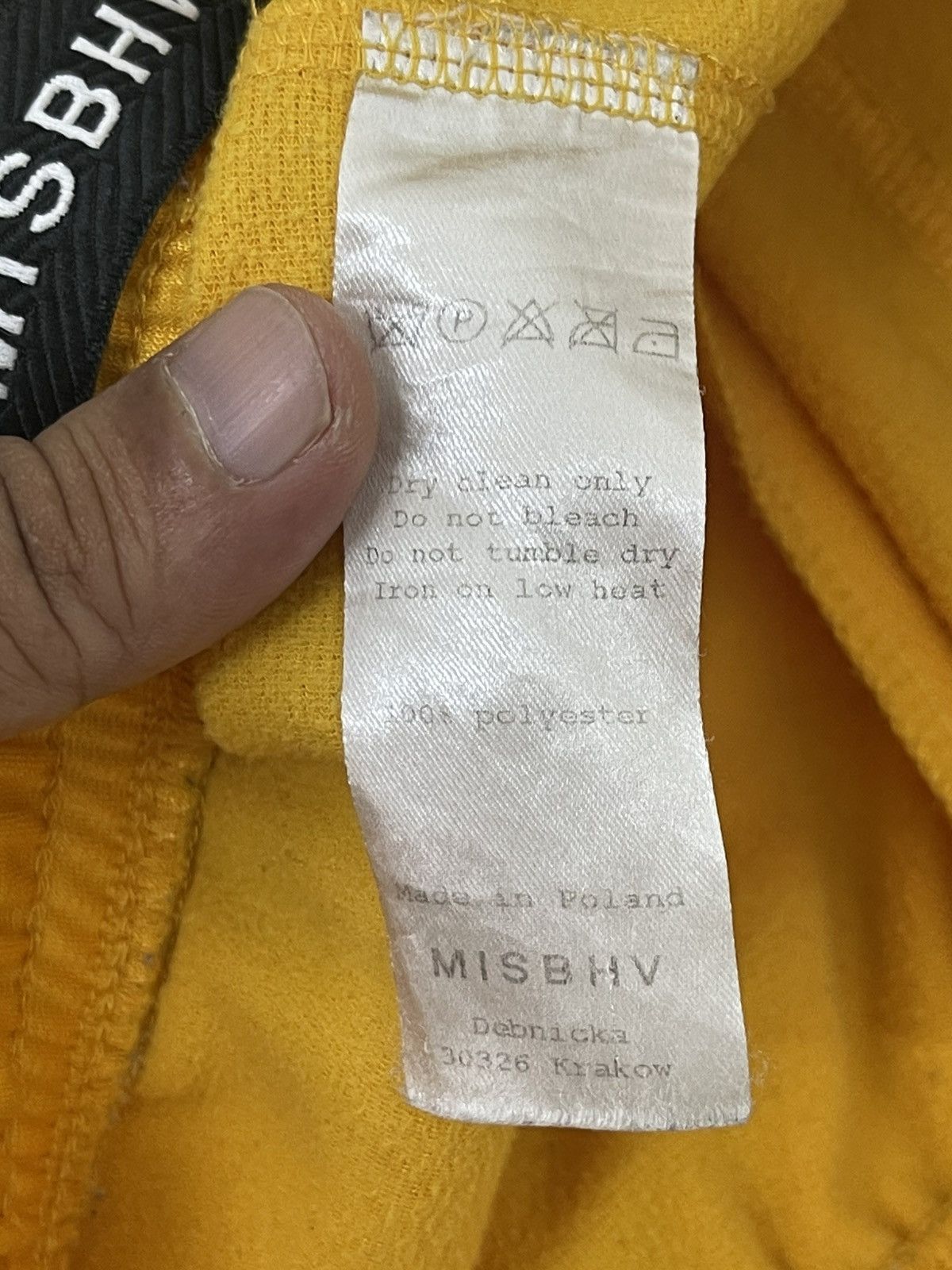 Misbhv Track Pant Misbhv Extacy Slim 1🟦3 Size US 31 - 15 Thumbnail