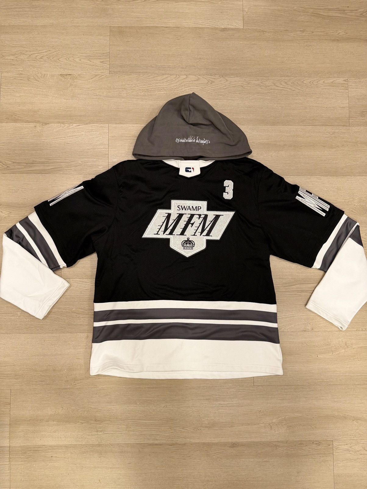murd333r.fm Murd333r.fm IC333 Hoodie LA Jersey Gold Kard Exclusive Size US XL / EU 56 / 4 - 1 Thumbnail