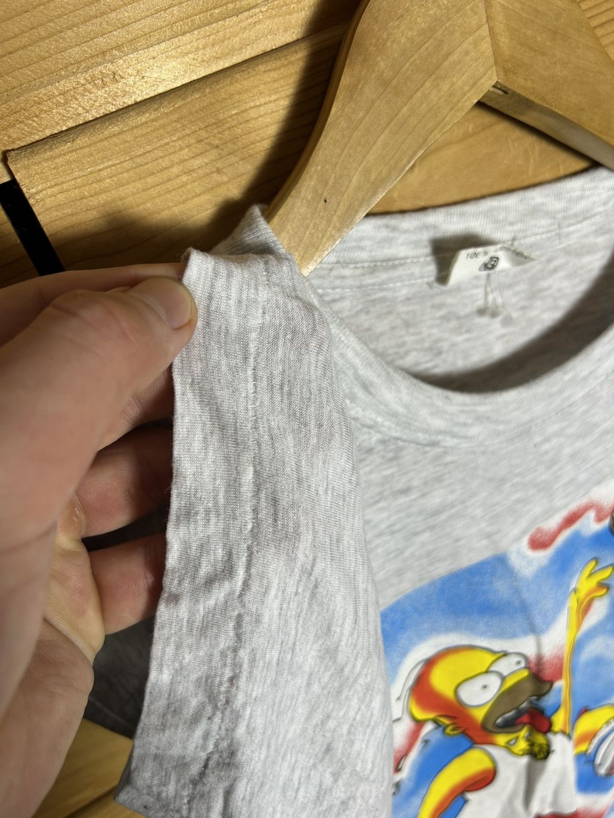 Vintage Vintage Homer just do it funny single stitch t shirt Size US L / EU 52-54 / 3 - 4 Thumbnail