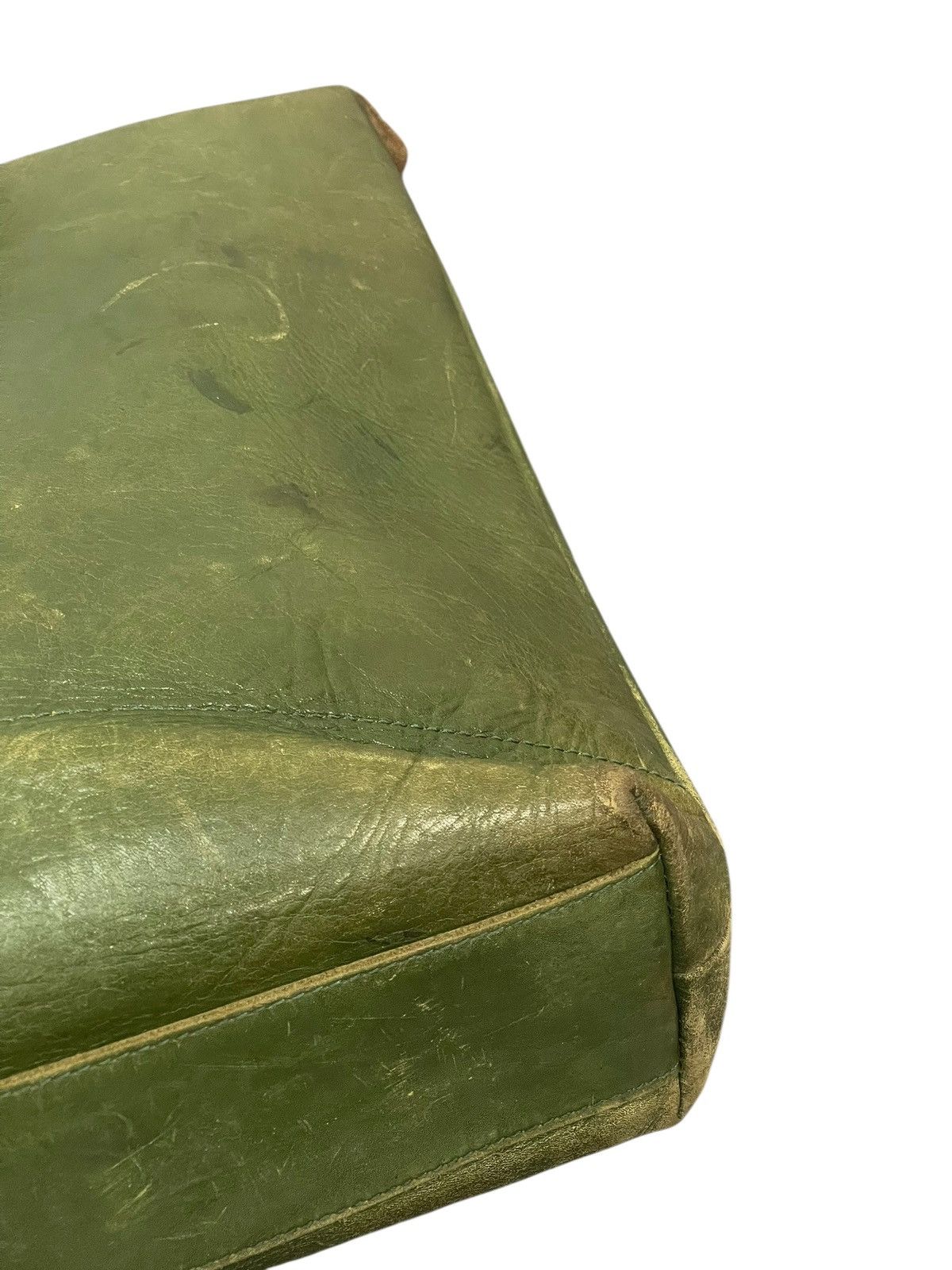 Genuine Leather Full Leather Patina Green Alto Japan Tote Shoulder Bag 2🟩1 Size ONE SIZE - 16 Thumbnail