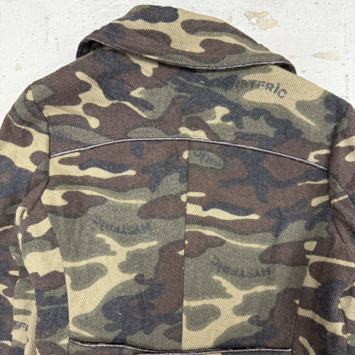 Hysteric Glamour Grail Vintage Hysteric Glamour Camouflage Trench Coat Jacket Size US S / EU 44-46 / 1 - 11 Thumbnail