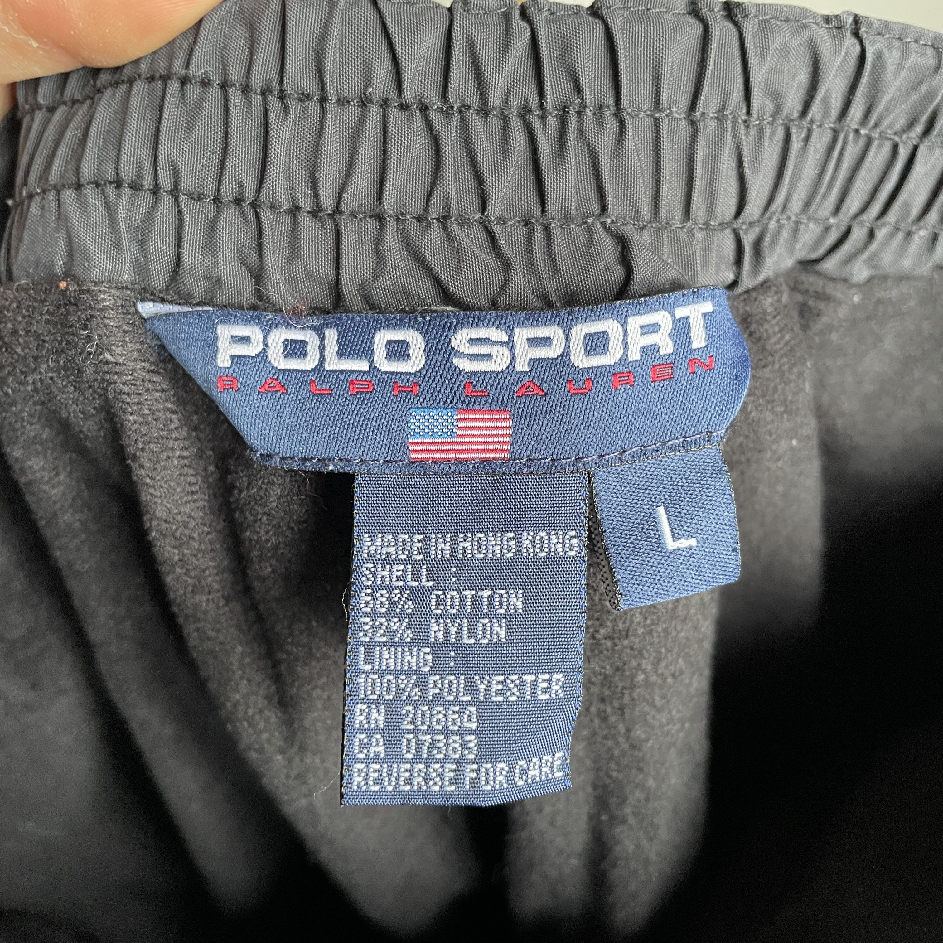 Polo Ralph Lauren × Ralph Lauren Sport × Vintage Ralph Lauren Polo Sport Vintage Y2K Womens Nylon Track Pants Size 32" / US 10 / IT 46 - 10 Thumbnail