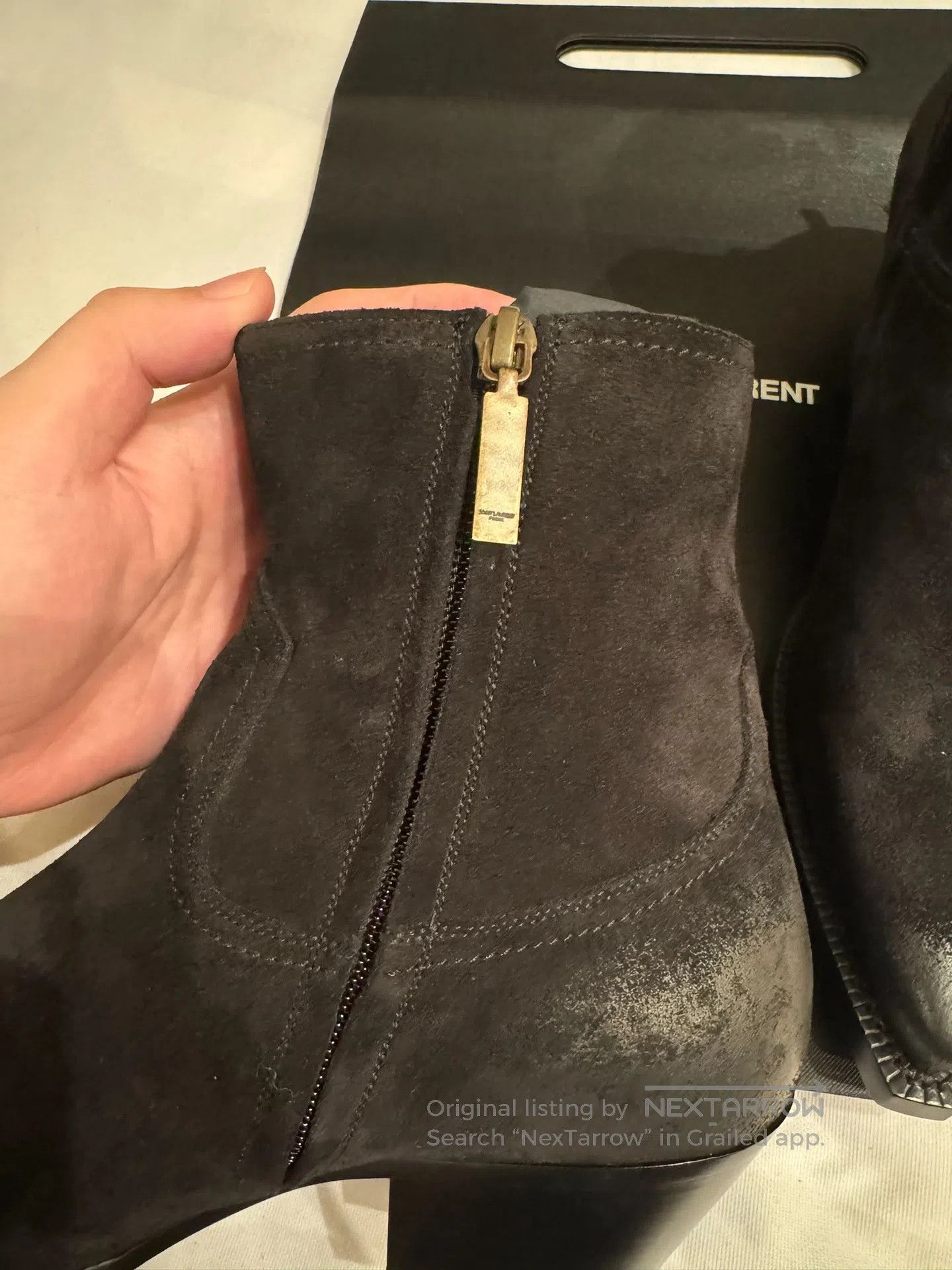 Saint Laurent Paris Saint Laurent Paris Deer Skin Fringe Boots Men's Boots| Size US 9 / EU 42 - 6 Thumbnail