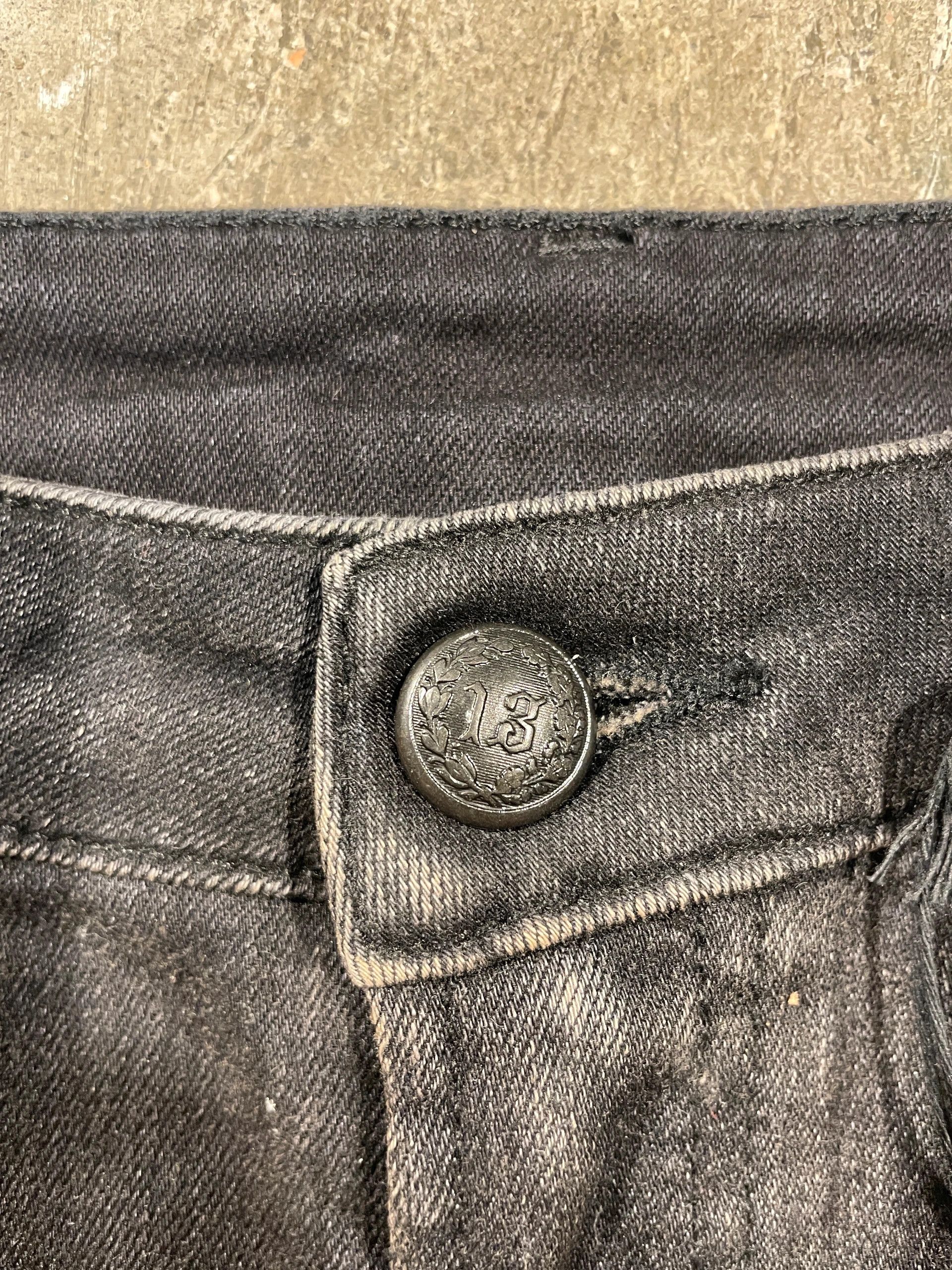 R13 R13 Low Denim Jeans Size 24" / US 00 / IT 34 - 3 Thumbnail