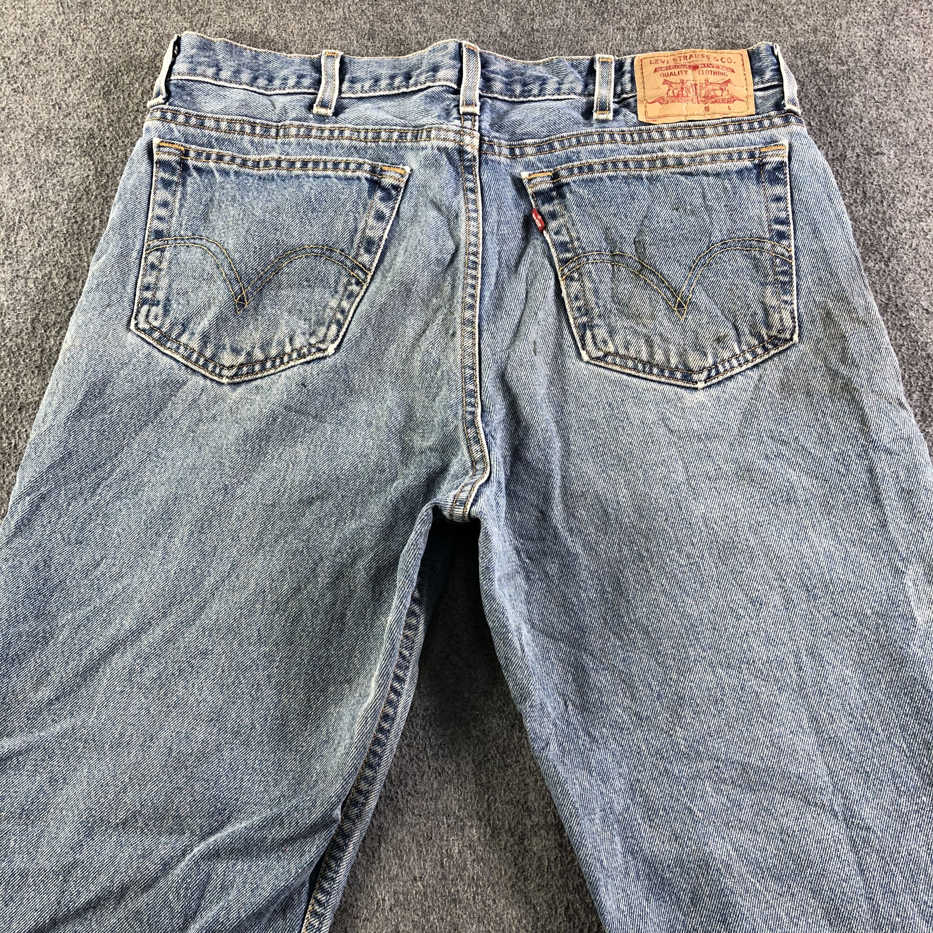 Levi's Vintage Blue Wash Levis 516 Jeans-J4183 Size US 35 - 4 Thumbnail