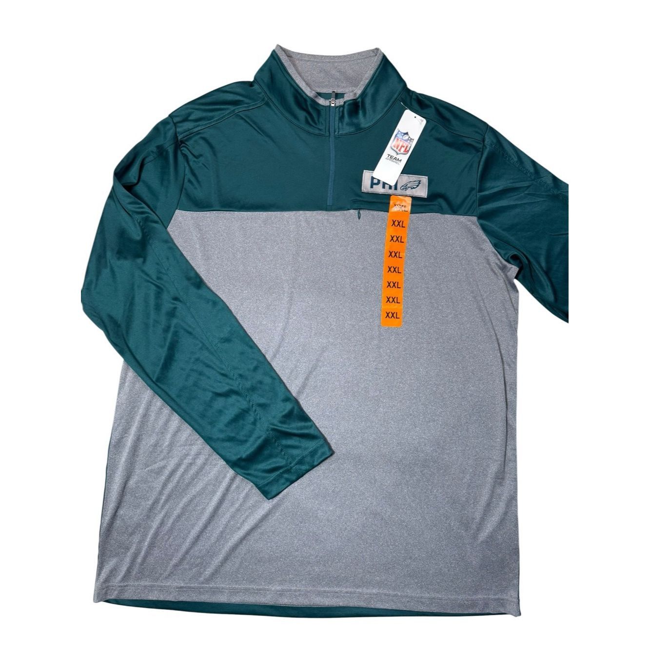 NFL NWT New NFL Philadelphia Eagles Half-Zip Top Size XXL Size US XXL / EU 58 / 5 - 2 Thumbnail