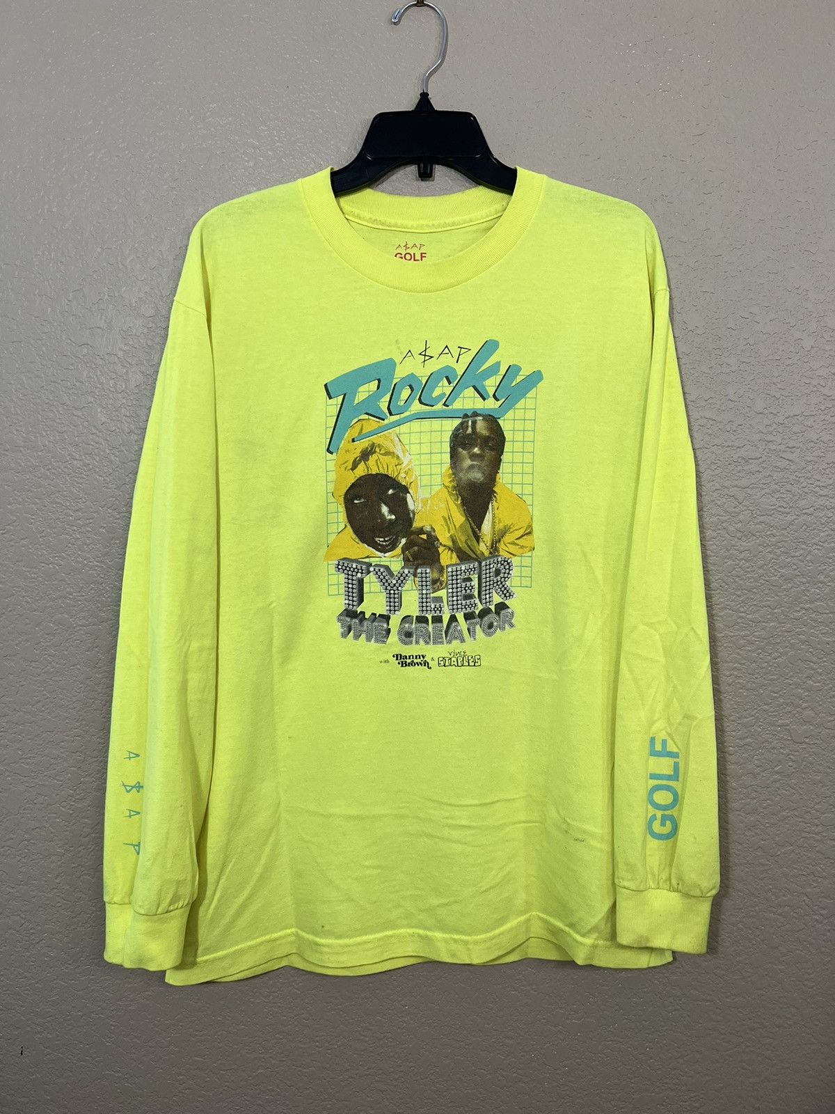 Golf Wang Tyler The Creator A$AP Rocky 2015 Tour Longsleeve Large Size US L / EU 52-54 / 3 - 1 Thumbnail