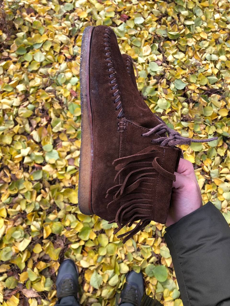 Saint Laurent Paris VERY RARE SAINT LAURENT PARIS FRINGED ANKLE BOOST DESIGNER Size US 9 / IT 39 - 6 Thumbnail