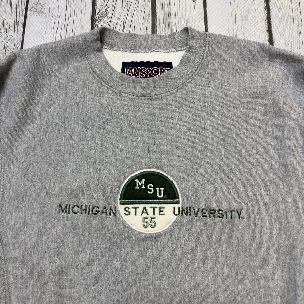 Jansport × Vintage Vintage Michigan State University sweatshirt Size US S / EU 44-46 / 1 - 3 Thumbnail