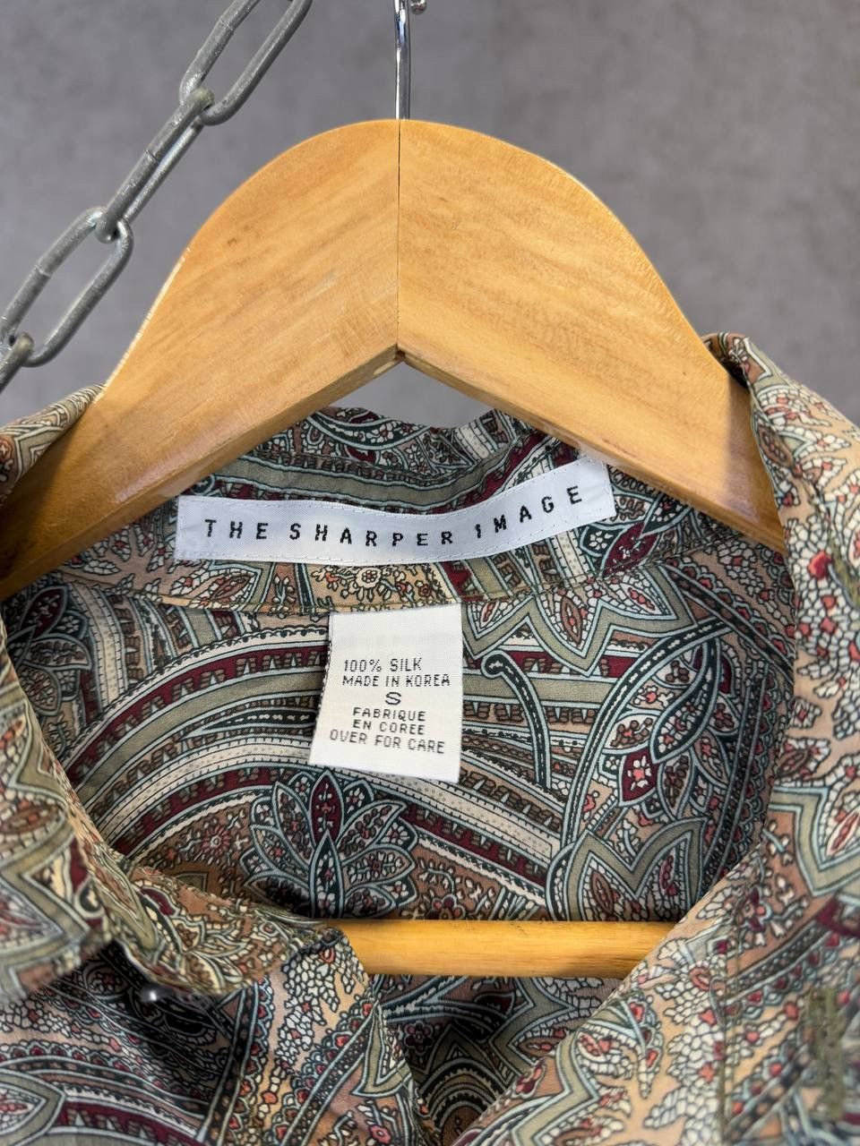 Other Art crazy Hawaiian vintage silk shirt Size US L / EU 52-54 / 3 - 4 Thumbnail