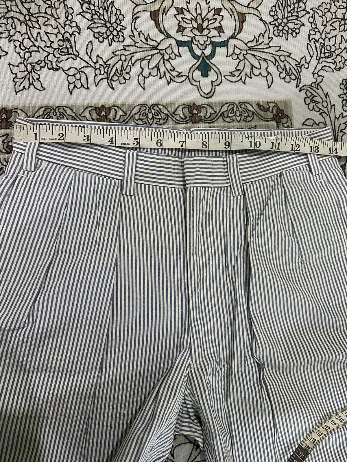 Polo Ralph Lauren Vintage Polo Ralph Lauren Stripe Trouser Pant Size US 28 / EU 44 - 19 Thumbnail