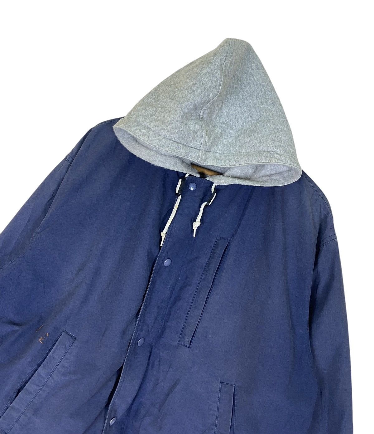 Polo Ralph Lauren × Vintage Vintage 1991 Polo Ralph Lauren Button Up Bomber Hoodie Size US L / EU 52-54 / 3 - 5 Thumbnail