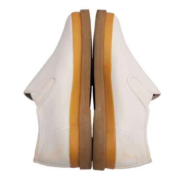 Comme des Garcons Homme COMME des GARCONS HOMME Canvas Slip-On Shoes Off-White 27cm Size US 9 / EU 42 - 9 Thumbnail