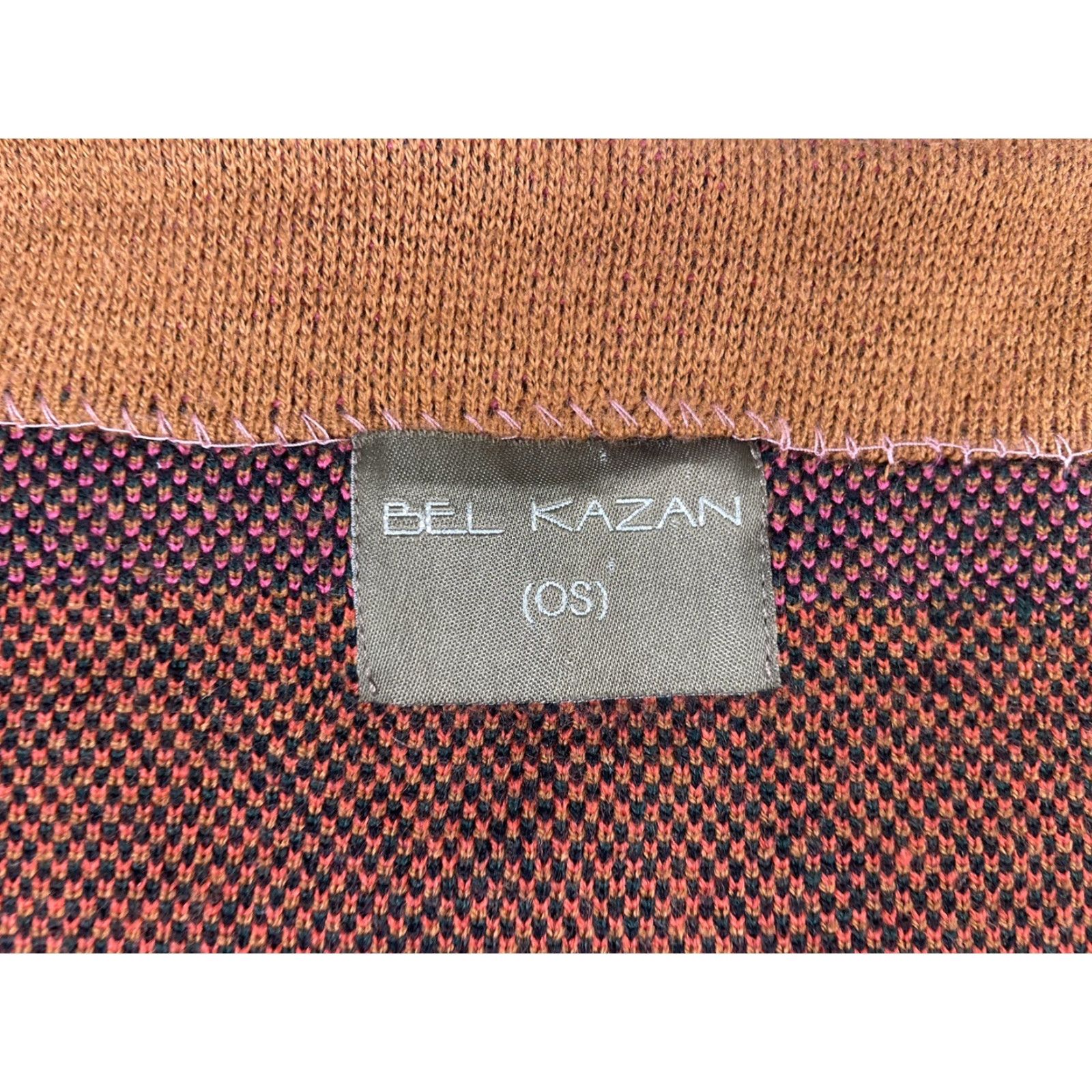 Anthropologie Bel Kazan Anthropologie Laurie Knit Kimono Duster Sweater Cardigan OS Women Kimono Sweater One Size Brown Knit 90% Acrylic 10% Wool Size ONE SIZE - 2 Thumbnail