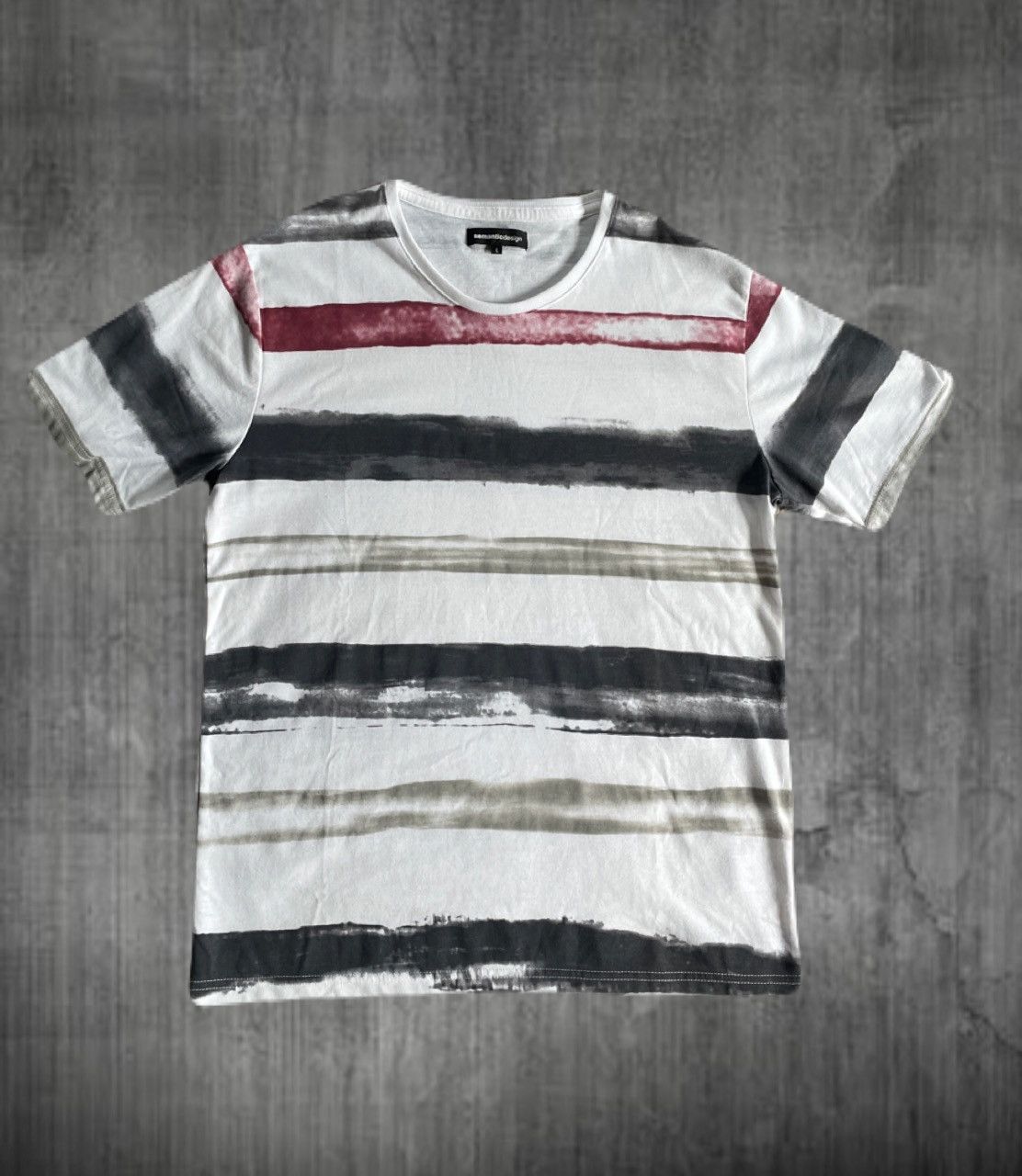 If Six Was Nine 2000s Semanticdesign Vkei Gradation Graphic T-Shirts Y2K Size US S / EU 44-46 / 1 - 1 Thumbnail